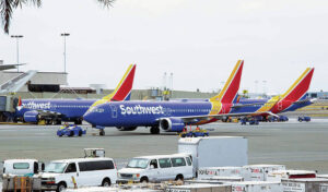 CRAIG T. KOJIMA / 2022
                                Southwest reduced interisland airfares after coming into the Hawaii market on March 17, 2019, by offering a competitive choice to Hawaiian Airlines, which had a monopoly in the interisland market after the departure of Phoenix-based Mesa Airs go! Airlines in 2014.